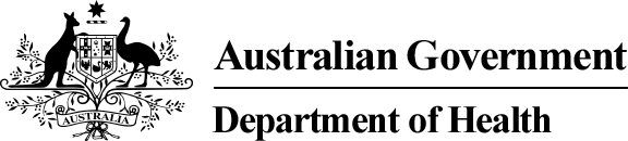 presentation at labour Australian Government, health department logo
